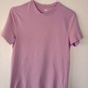 H&M Pink Slim Fit T-Shirt